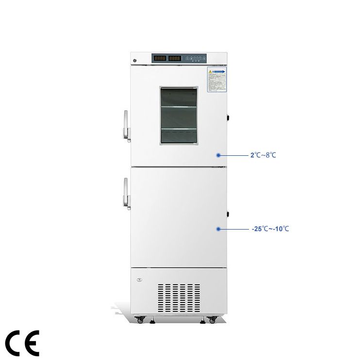 Lab Combined Refrigerator & Freezer, CRF25-370 - Infitek