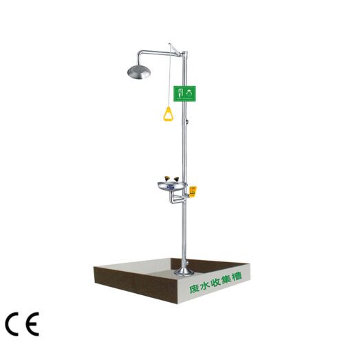 EEWS-307 Eye face wash and shower combination station